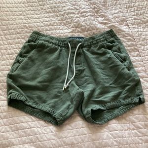 Abercrombie and fitch waist tie shorts